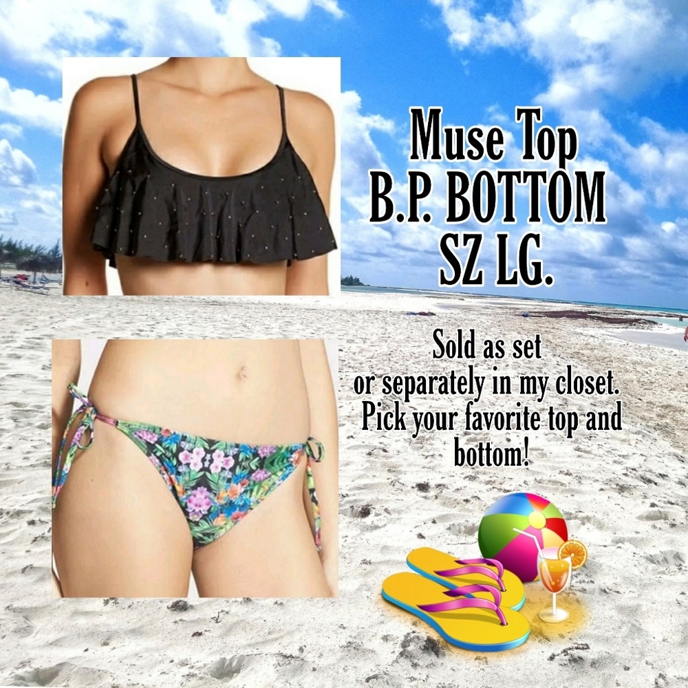 Flash Sale NWT MUSE top & BP bottom swim suit MSRP $120